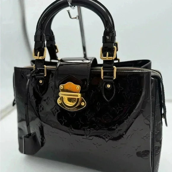 LOUIS VUITTON Melrose Amarante, with 🆓 COA and LV Dust Bag - Picture 4 of 17